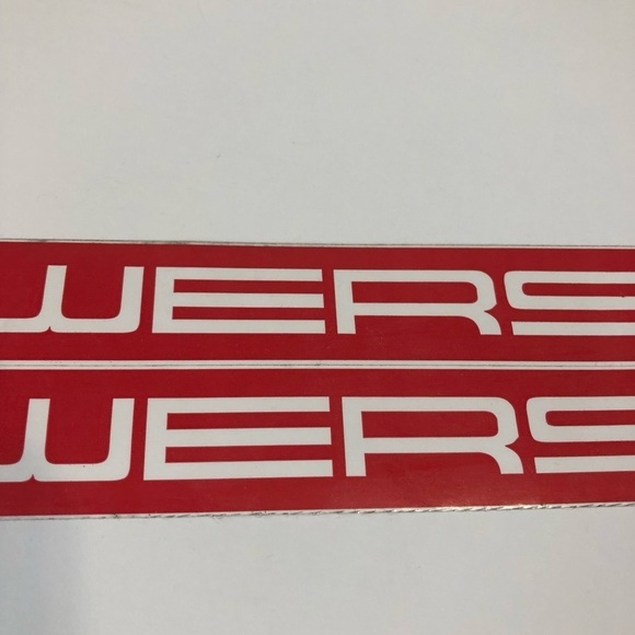 PowerStop Red Decal Stickers - Picture 6 of 8